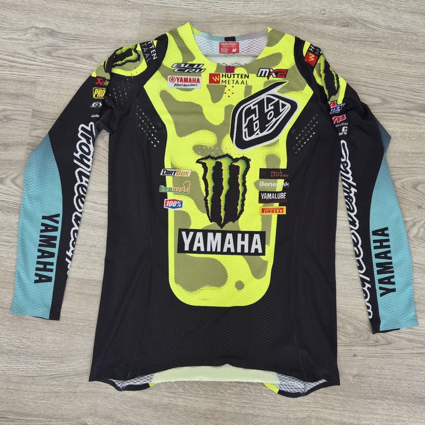 Kārlis Reišulis #47 race-worn jersey