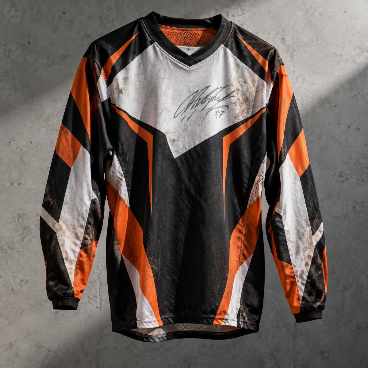 Signed race jersey