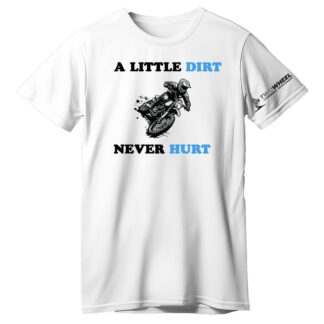 Kids T-shirt: A Little Dirt Never Hurt Shirt
